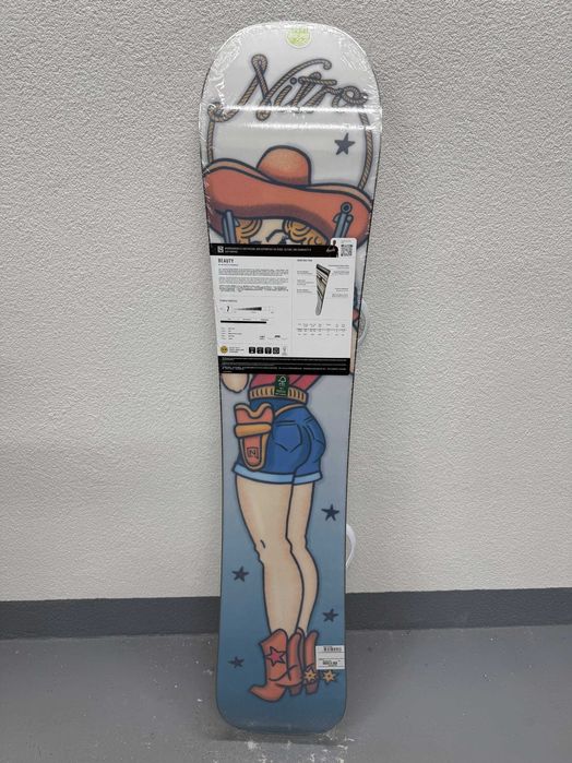 placa noua snowboard nitro beauty L147cm