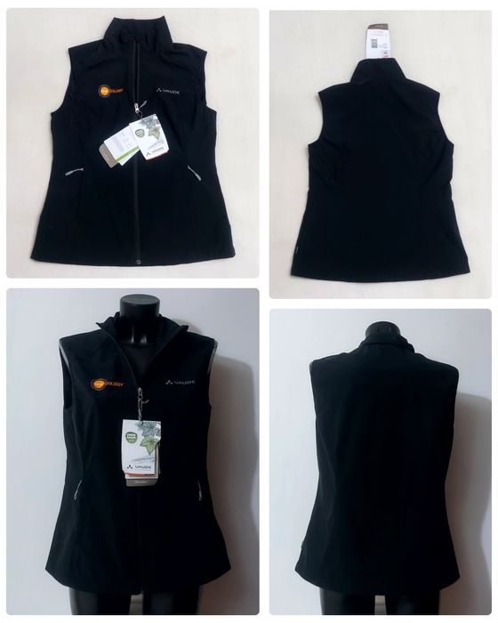 Vesta VAUDE Hurricane III Softshell Green Shape Stretch, Nr. 40 sau M