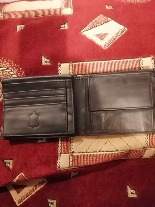 Portofel piele neagra