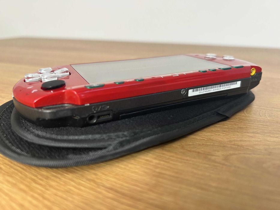 PSP 3000 Radiant Red modată — rosu metalizat rar | Japonia