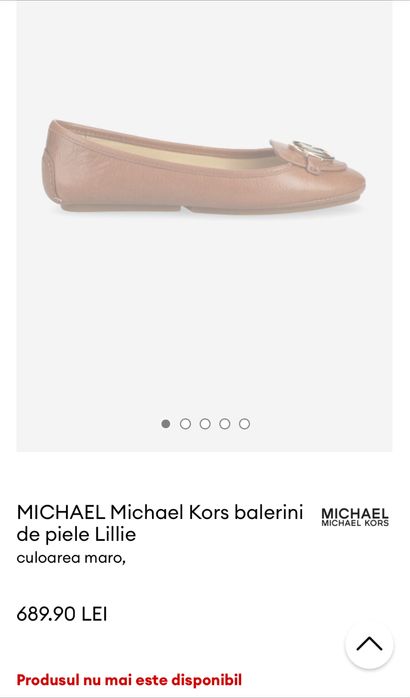 Vand Balerini Michael Kors noi nouți