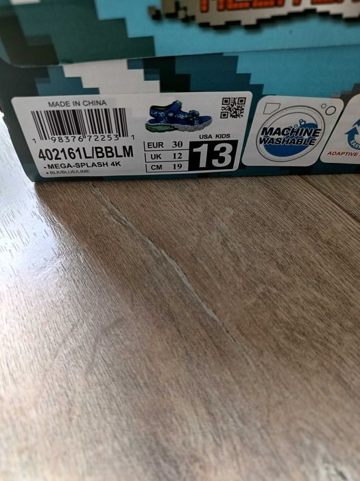 Сандали Sketchers Minecraft 30 номер