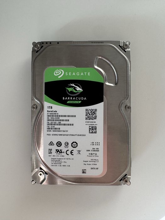 HDD 1 Tb Seagate Barracuda SATA III, 7200 RPM