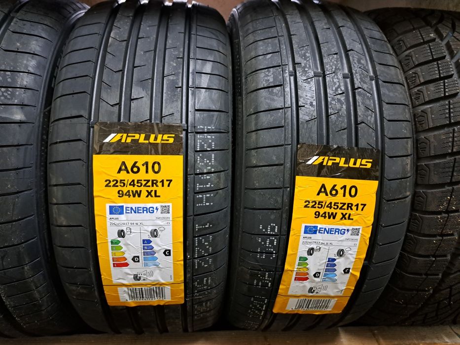 ! 4 anvelope 225/45 R17 Aplus , Noi !