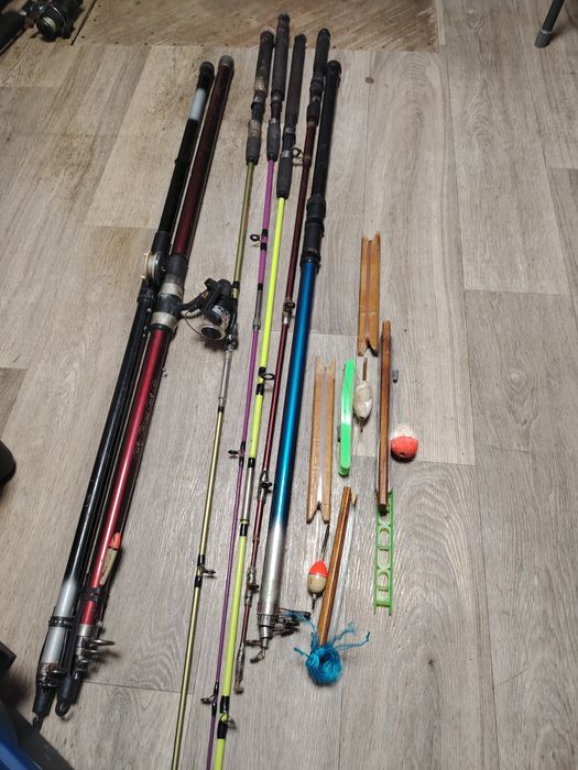 Снасти для рыбалки.