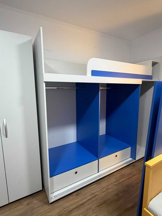 Mobilier pentru camera copiilor - pat supraetajat
