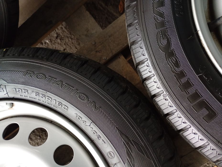 Почти нови 4бр.195/65/16 С Goodyear dot3819