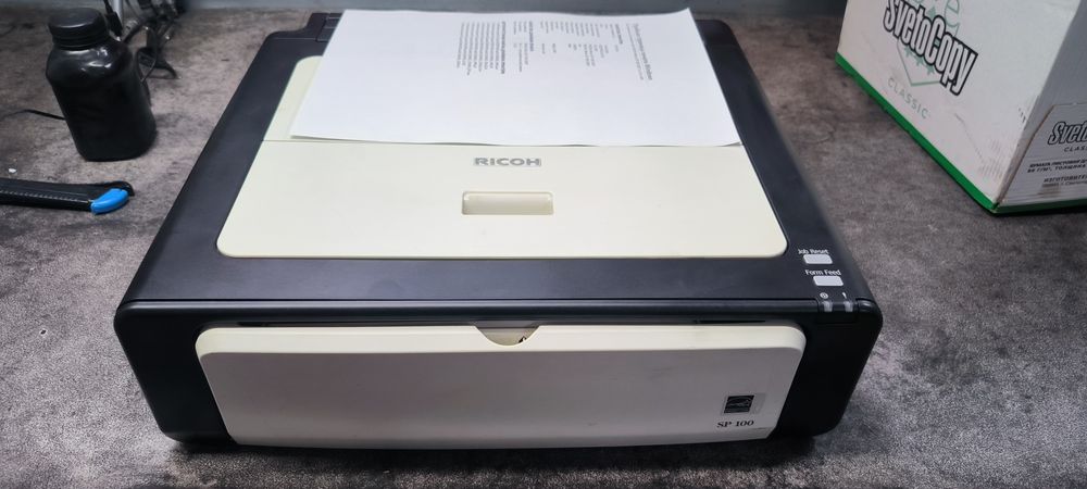Принтер рикон sp100