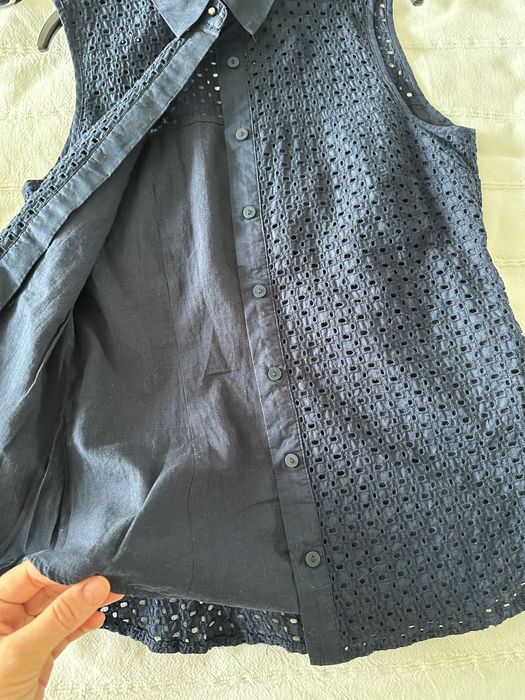 Camasa bleumaren H&M brodata