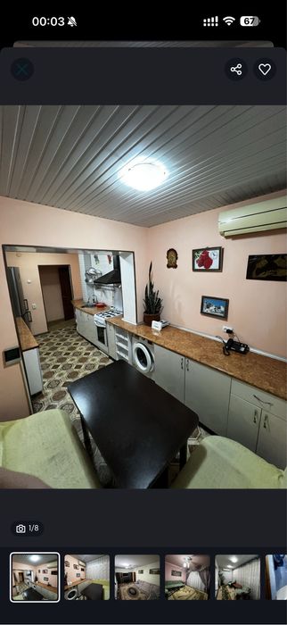 Продам квартиру спутник 4 2/2/4 56500& с меб и техн