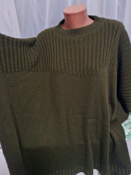 Poncho dama tricotat