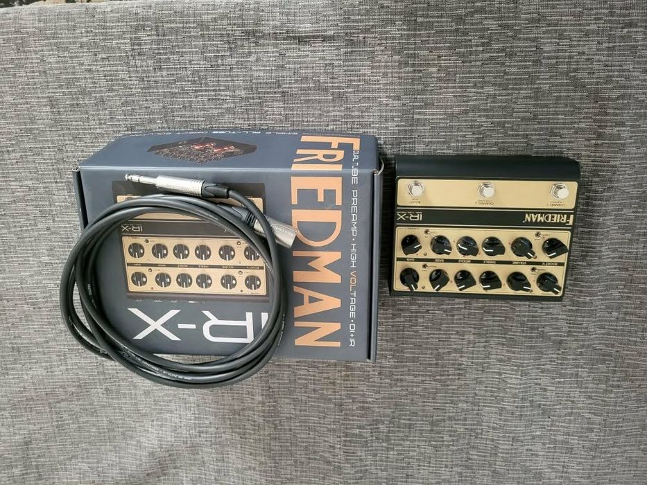 Friedman ir - x preamp   pe lampi