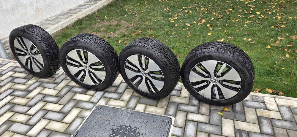 Vand  jante  vw originale + anvelope iarna