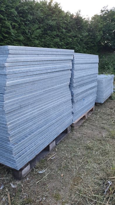 Gratare metalice galvanizate zincate noi 3-4-5cm grosime