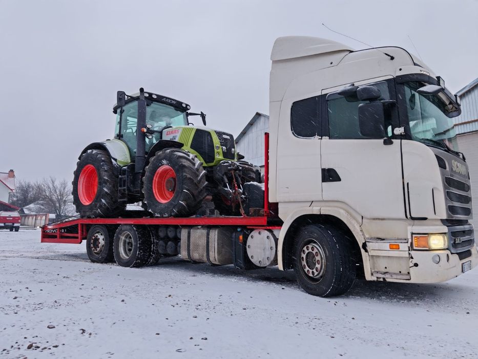 Tractări auto utilaje
