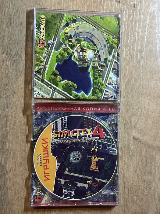 CD диск симсити 4