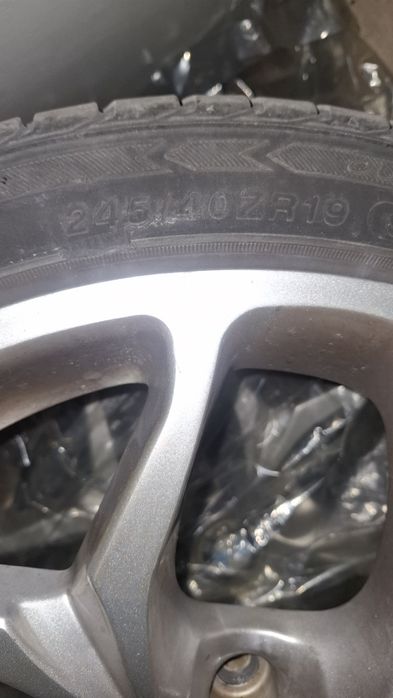 Джанти 19 с гуми 5x120 bmw