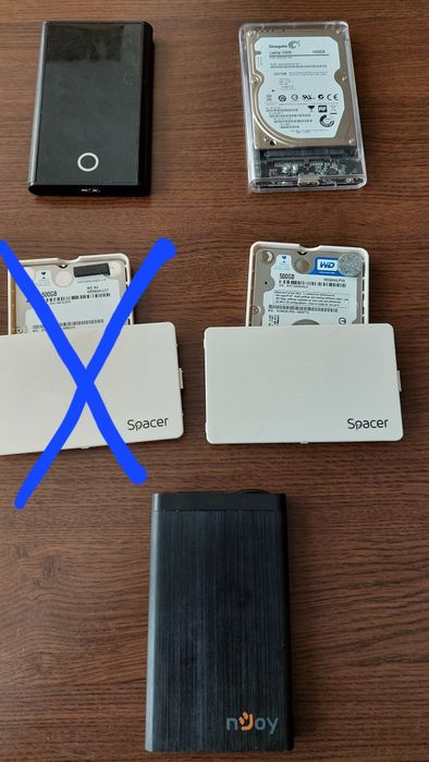 HDD, SSHD, Rack HDD extern