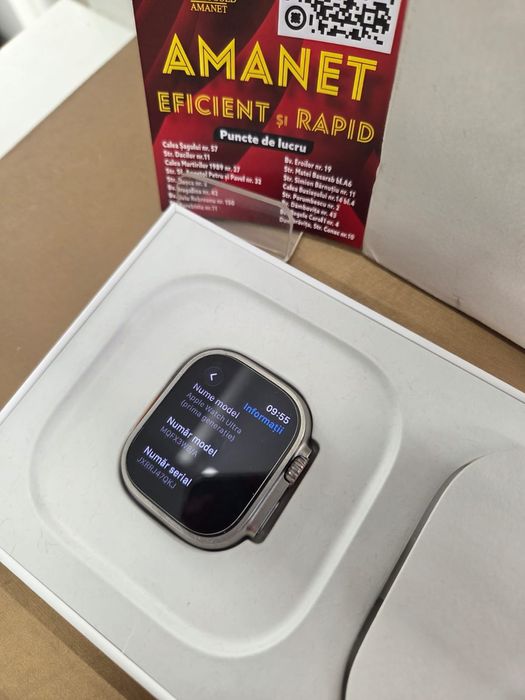 Apple Watch Ultra 49mm Amanet BKG
