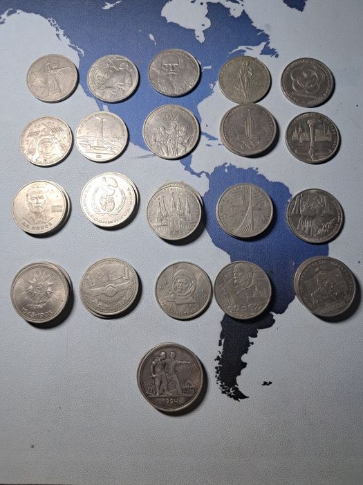 Монеты с 1798 г - 1992 г