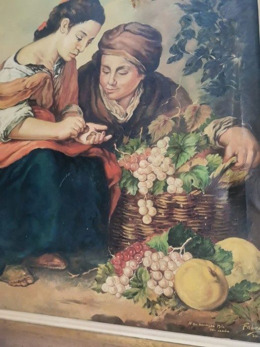 Tablou Ulei pe pânză după Bartolomé Estebán‏ Murillo
Micul vânzător d