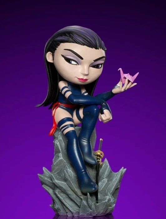 Figurina Psylocke din colectia X-Men Minico