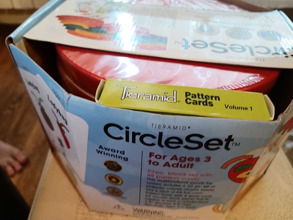 Промоция!НОВ! Circle Set KidPik Montessori Монтесори от MDF