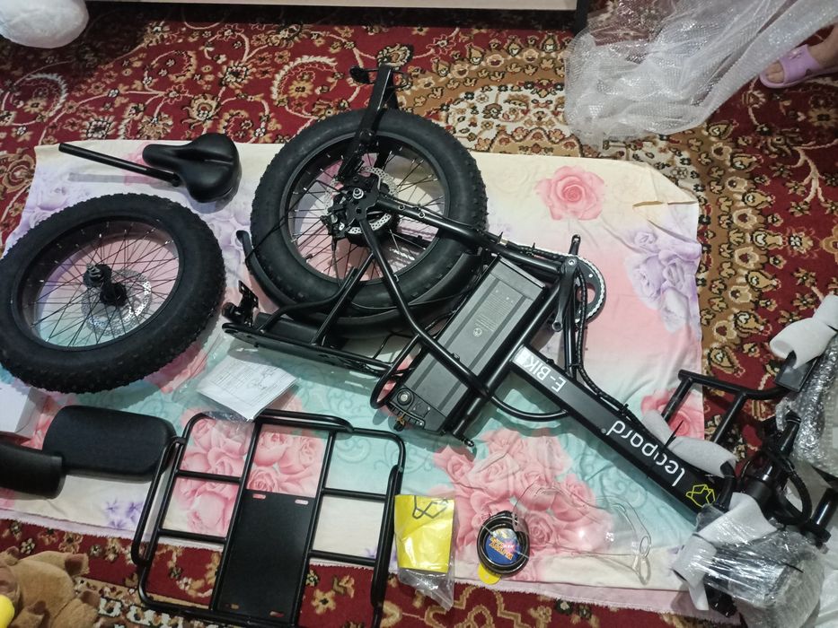 Электровелосипед леопард
