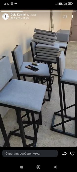 Barni stullar loft dizayinda
