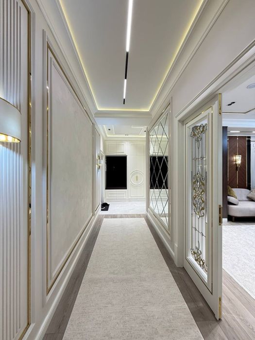 3-комнатная квартира ЖК Milano 109 м² Яккасарай евроремонт мебель тех