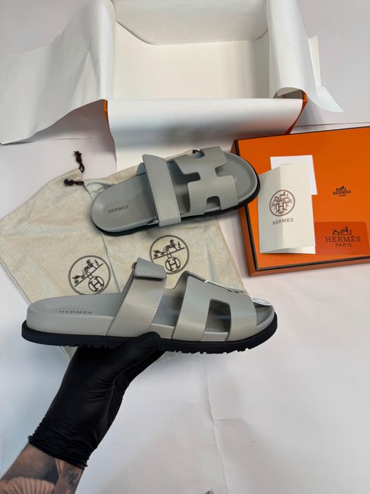 *PREMIUM* Papuci Hermès , Full Box, Mărimi 35/41 , 100% Piele Naturală