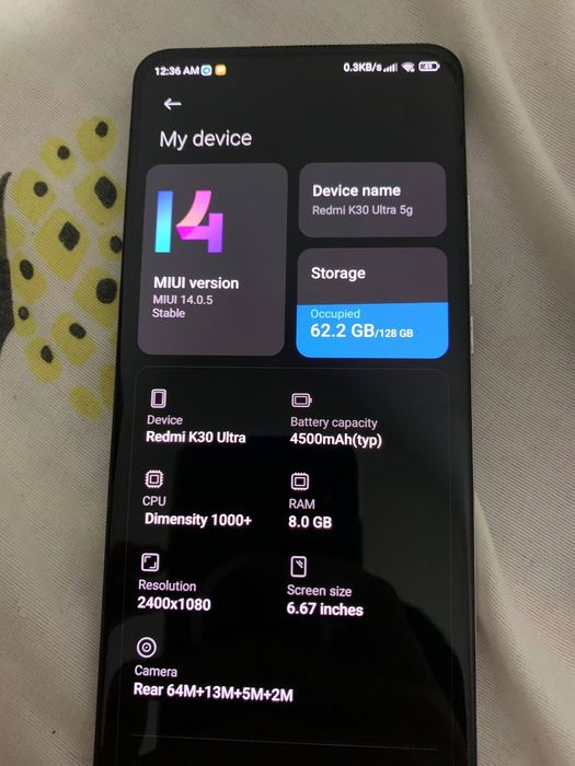 redmi k30 ultra 5g