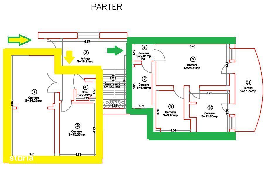 OPORTUNITATE! Proprietate cu potential de conversie | 7 apartamente