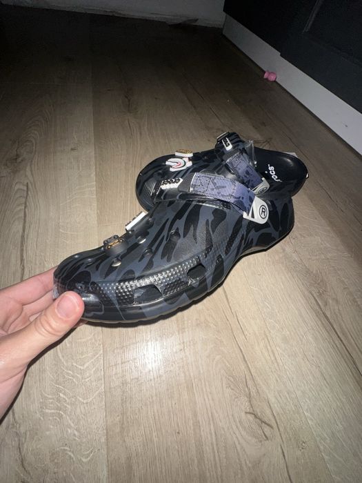Crocs bape 44 размер crocs batman