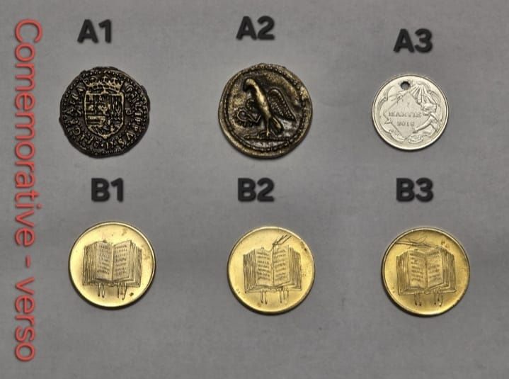 Monede vechi comemorative , internationale si romanesti