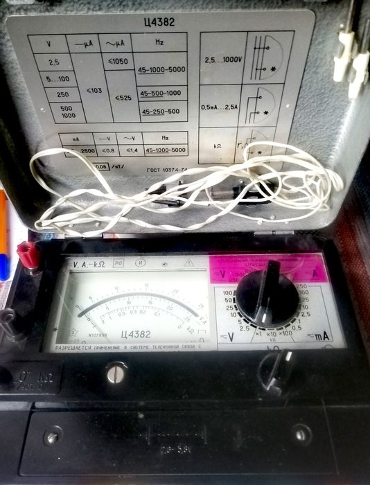 Прибор комбинированный (тестер) Ц-4382