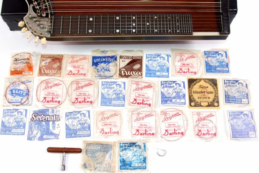 TITERA "Anton Brauer Schonbach" 1931 + Manual + 25 corzi de rezerva