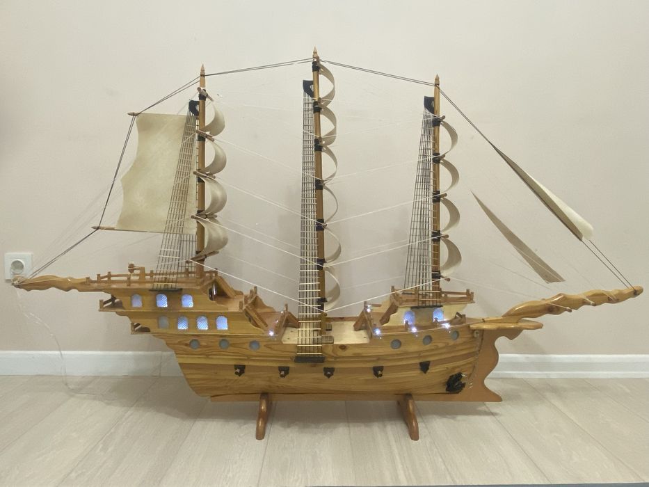 Корабль ручная работа