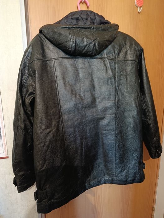 Куртка кожаная мужская