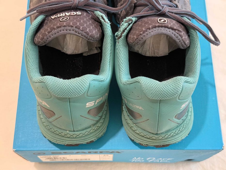 Продавам Scarpa Spin Ultra Iron / Deep Sea, размер 45 - използвани около 300 км
