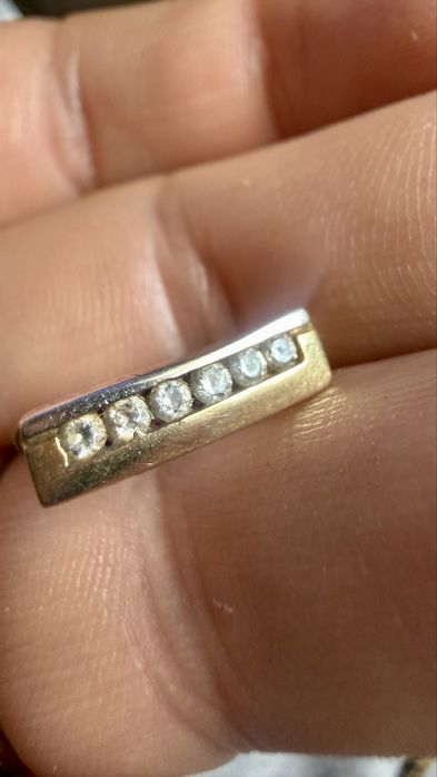 Cercei aur 14k noi alb si galben