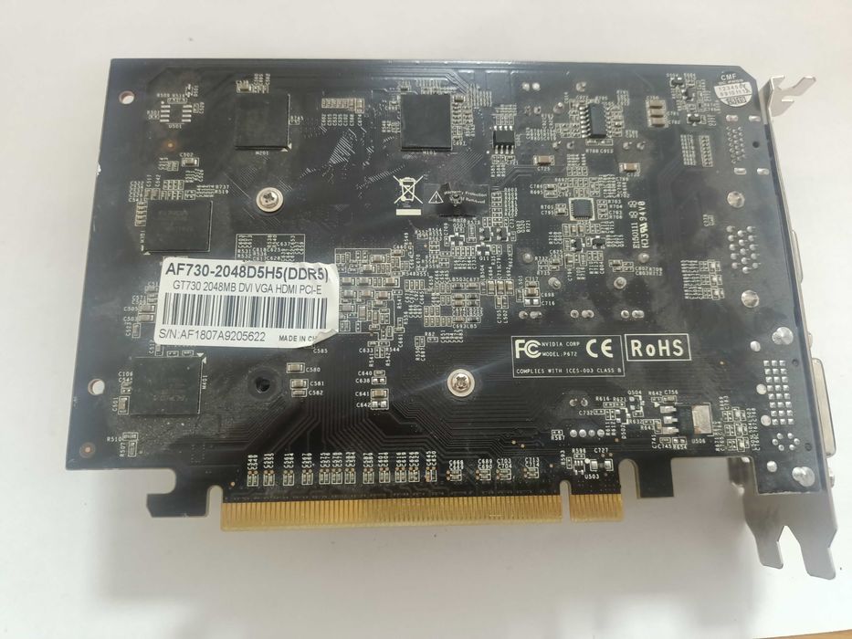 Продам видеокарту "AFOX GeForce GT 730".