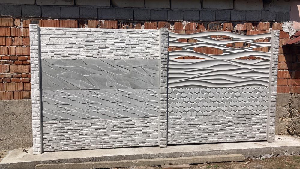 Garduri prefabricate beton