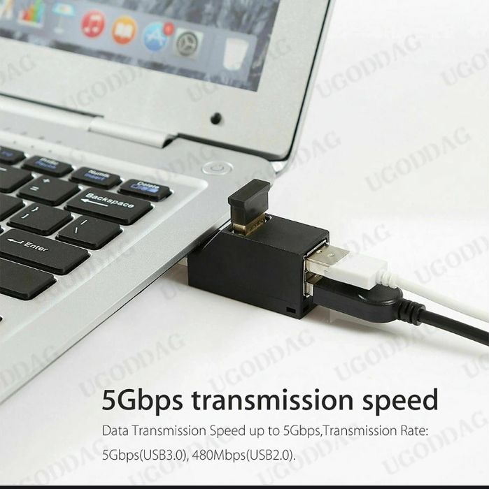 USB разветвитель 3 порта hub