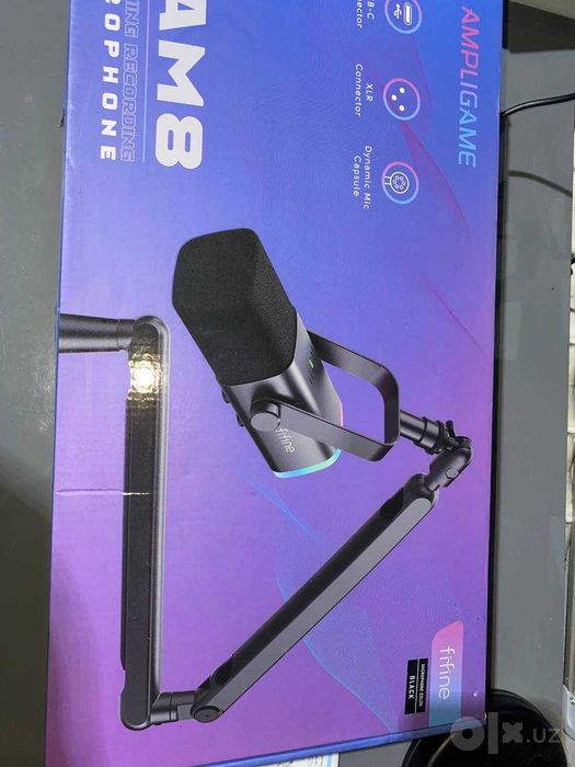 TAM8 Streaming Recording Microphone (AMPLIGAME)
