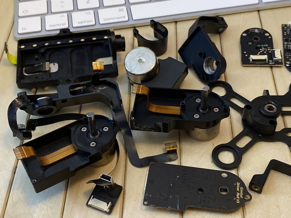 Piese gimbal demontat H3-3D cu adaptor gopro pentru drone dji