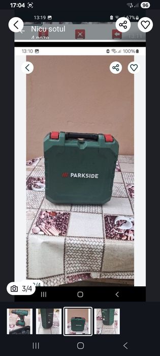 Bormasina Parkside noua