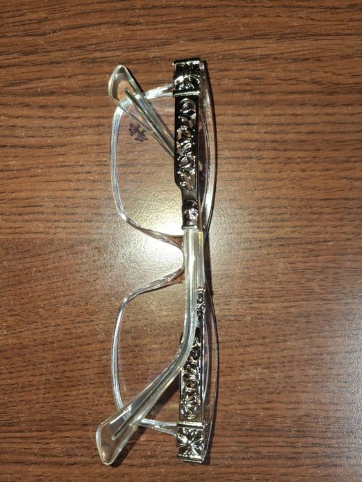 Ochelari Chrome Hearts transparenți ORIGINALI