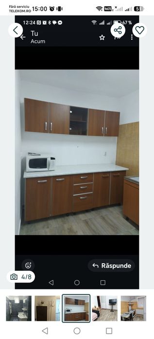 Vand sau inchiriez în Gaesti garsoniera 30 mp,langa școală 6.