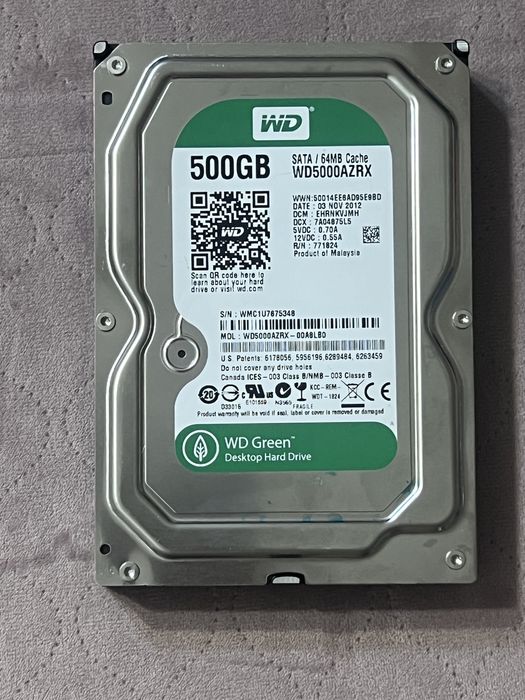 Hard Disk 500 GB SATA  PC